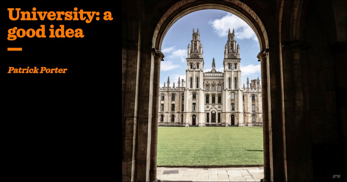 TheCriticMag's tweet card. A former student of mine has penned an attack on universities, derived from their own disappointing experience studying Politics and International Relations at the place where I ply my trade. In...