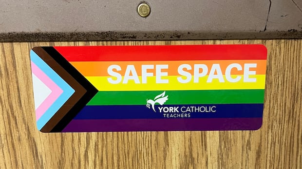 MaritStiles's tweet card. The York Catholic District School Board has voted against flying the Pride flag at its Catholic Education Centre in June. 