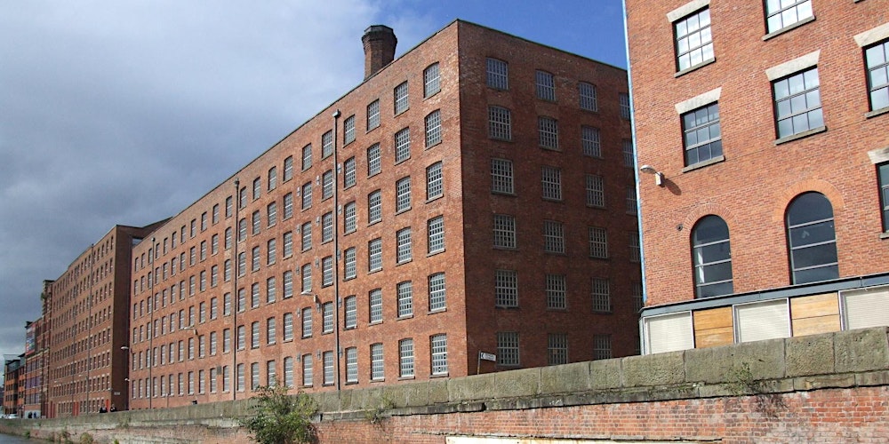 Edgar_Wood's tweet card. Edgar Wood Society guided walk around Ancoats in Manchester