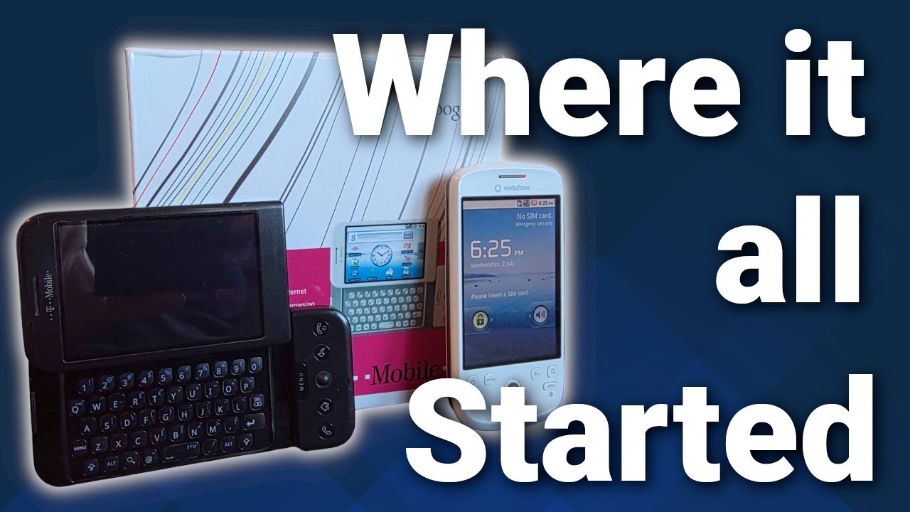 devwithzachary's tweet card. One of These Phones Wants to Burn Down my House - T-Mobile G1 & HTC...