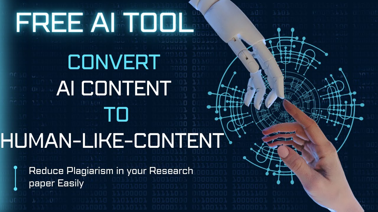 Lms_Solution's tweet card. Free AI Tool to convert AI Text to Human like content | Reduce...