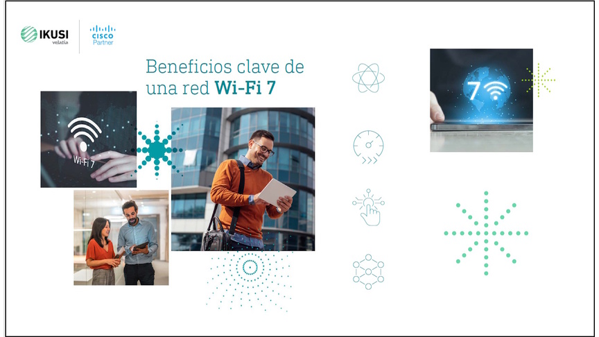 BigData_ITUser's tweet card. Beneficios clave de una red Wi-Fi 7
