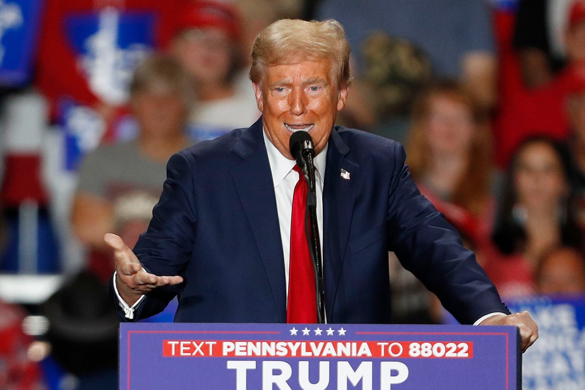 theproorizo's tweet card. Former president is heading to Georgia on Monday after the state was hammered by Hurricane Helene