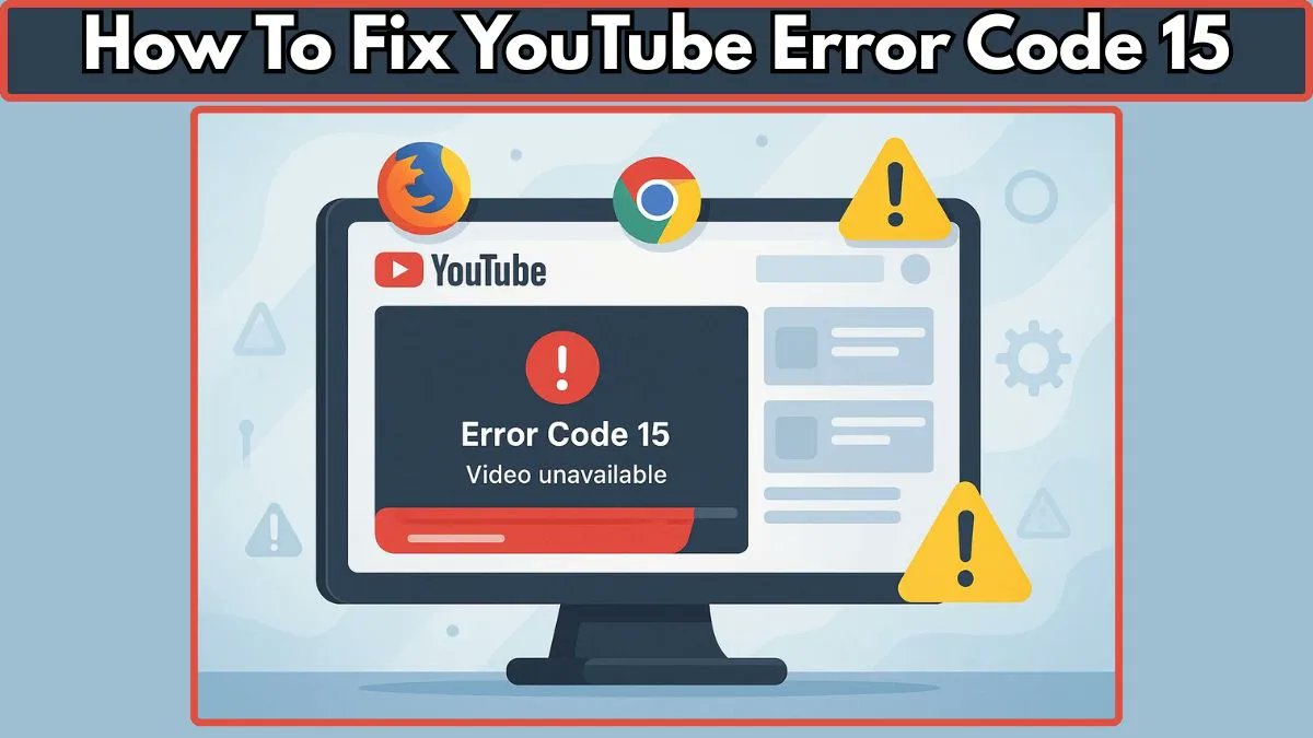 izoate's tweet card. Struggling with YouTube Error Code 15? Follow this step-by-step guide to fix it on Chrome, Windows, Mobile & Firefox and play videos smoothly.