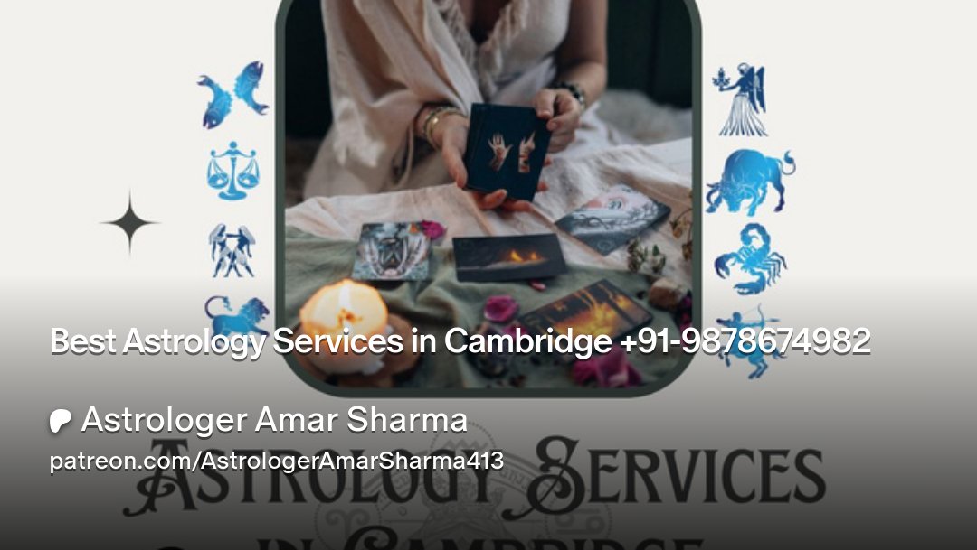 astroamarsharma's tweet card. Get more from Astrologer Amar Sharma on Patreon