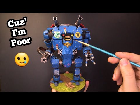 KitbashStudio39's tweet card. I kitbashed a WARHAMMER TITAN