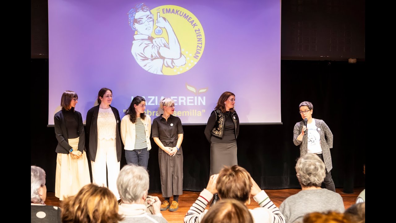 EmakZientzian's tweet card. Emakume Zientzialariak Atzo eta Gaur - Mujeres Científicas de Ayer y...