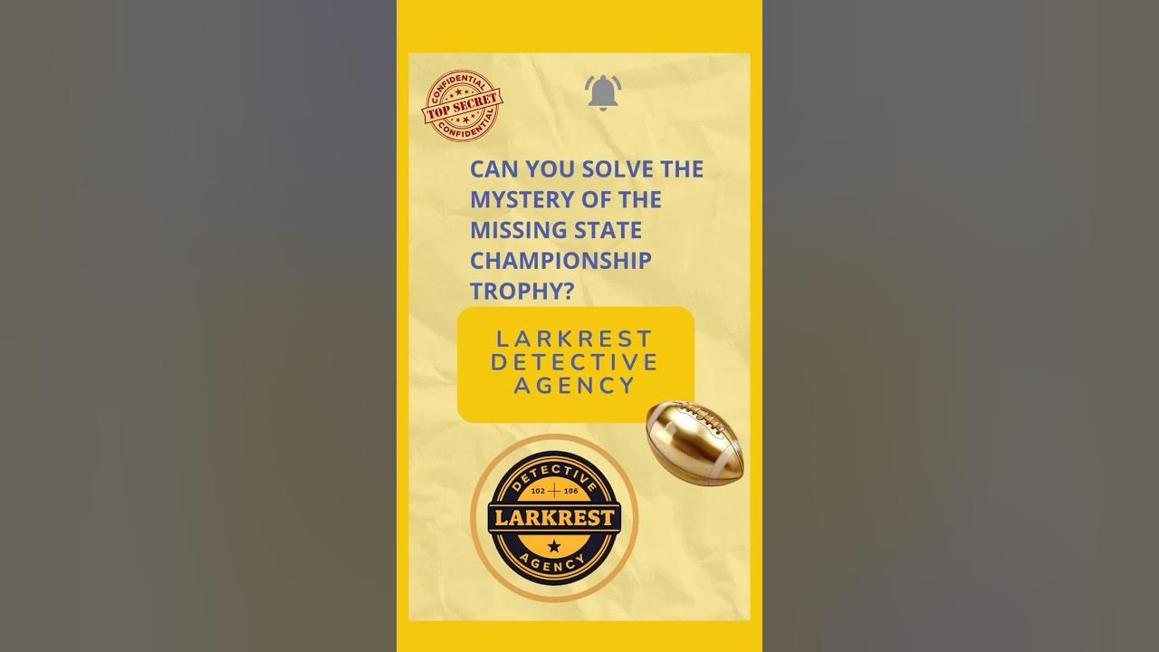 BobHerb210's tweet card. Can YOU Crack these 3 Clues? The Case of the Stolen Trophy: LDA...