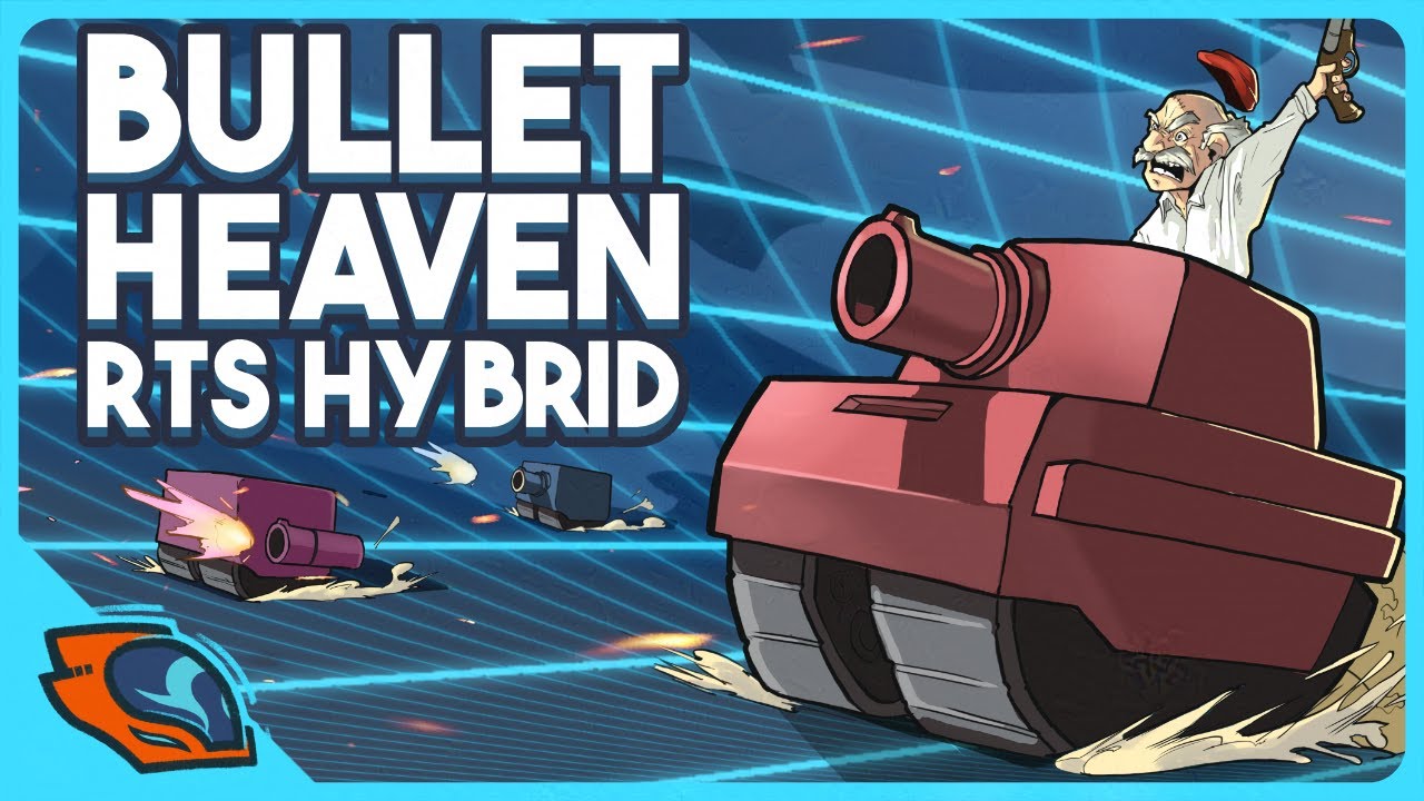 MoonyDev's tweet card. Bizarre But Promising Bullet Heaven RTS Hybrid! - Saikyo Robots