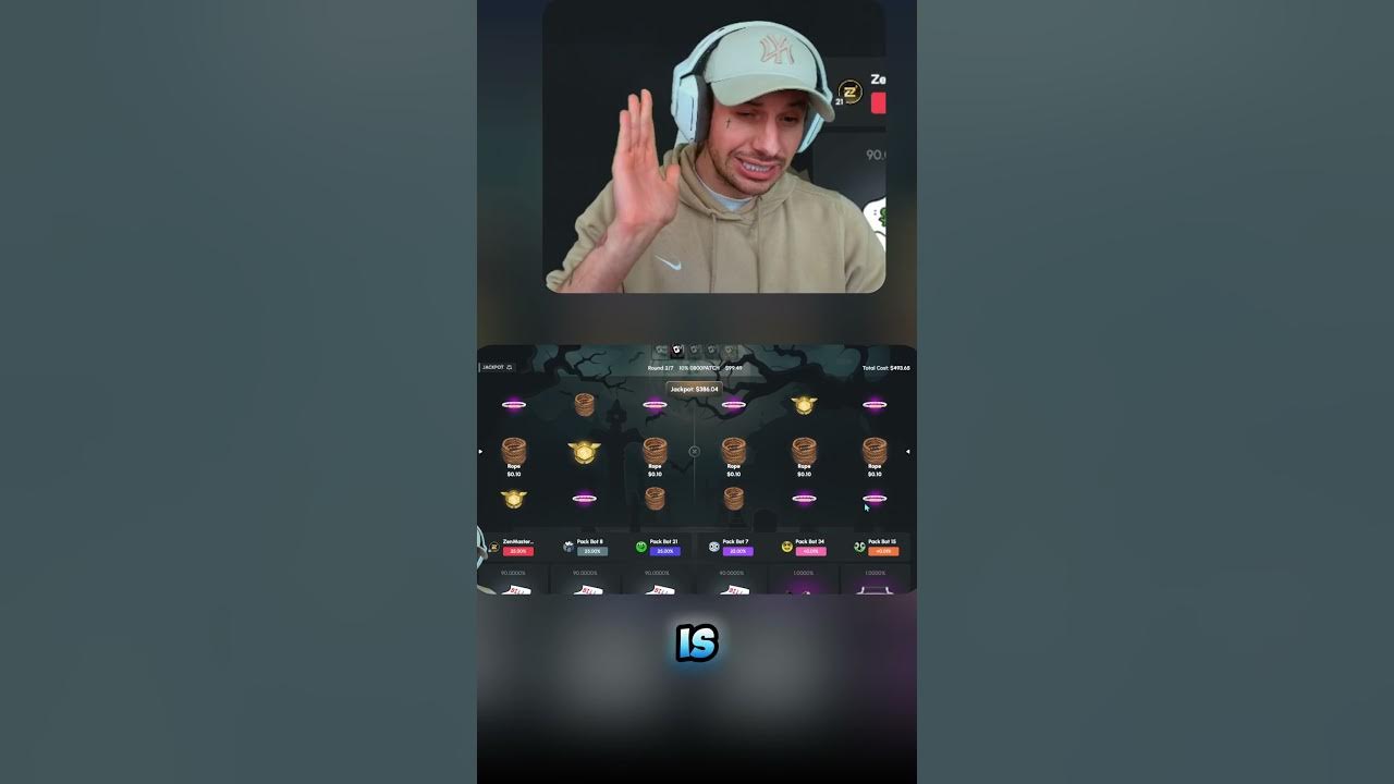 ZenMasterEU's tweet card. $5,000 WIN on Packdraw 3v3 CrazyJackpot!