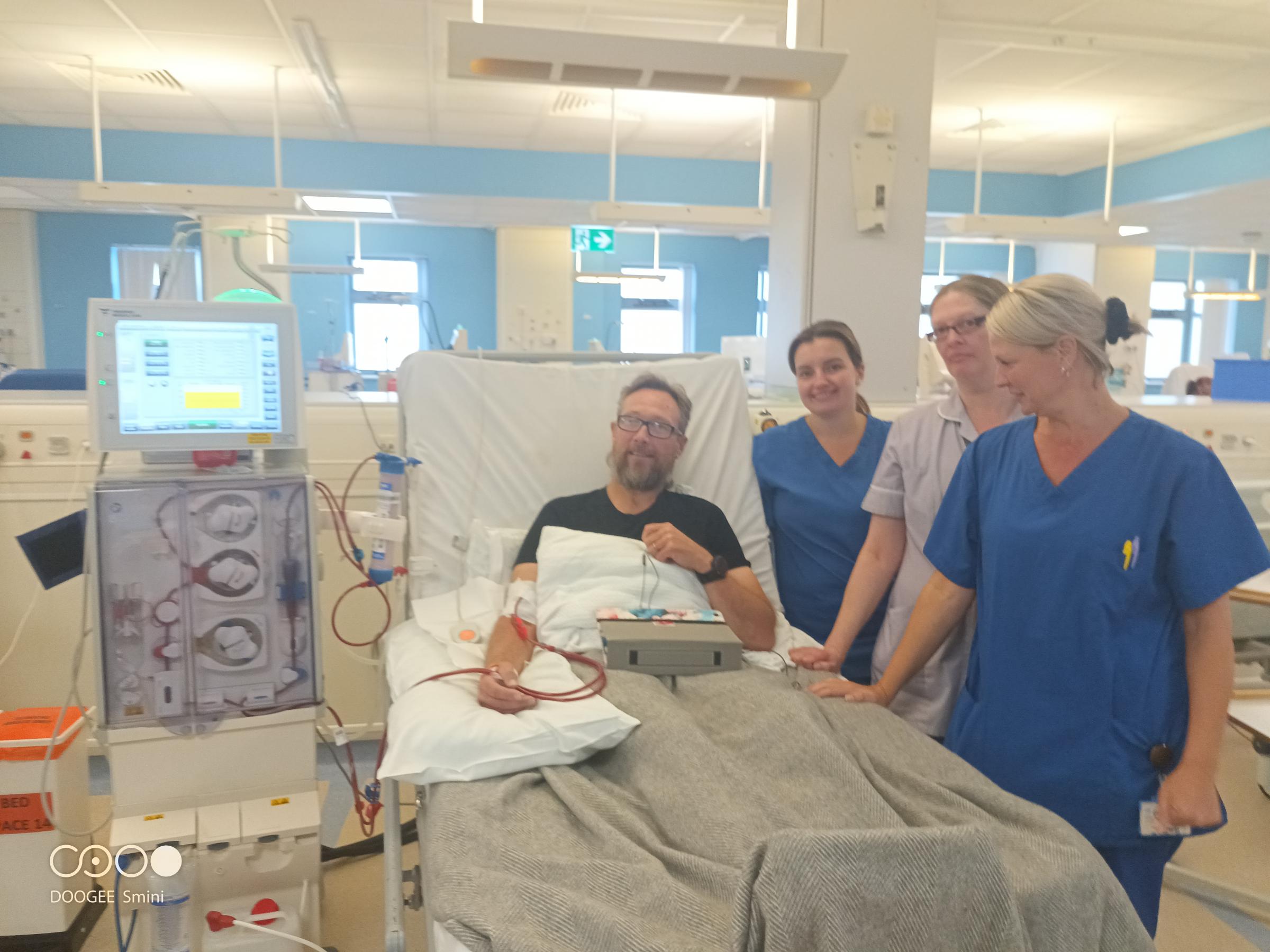 KidneyNW22's tweet card. A MAN from Cheshire West will set off on a gruelling three peaks challenge to raise money for staff at the renal department at the Countess of…