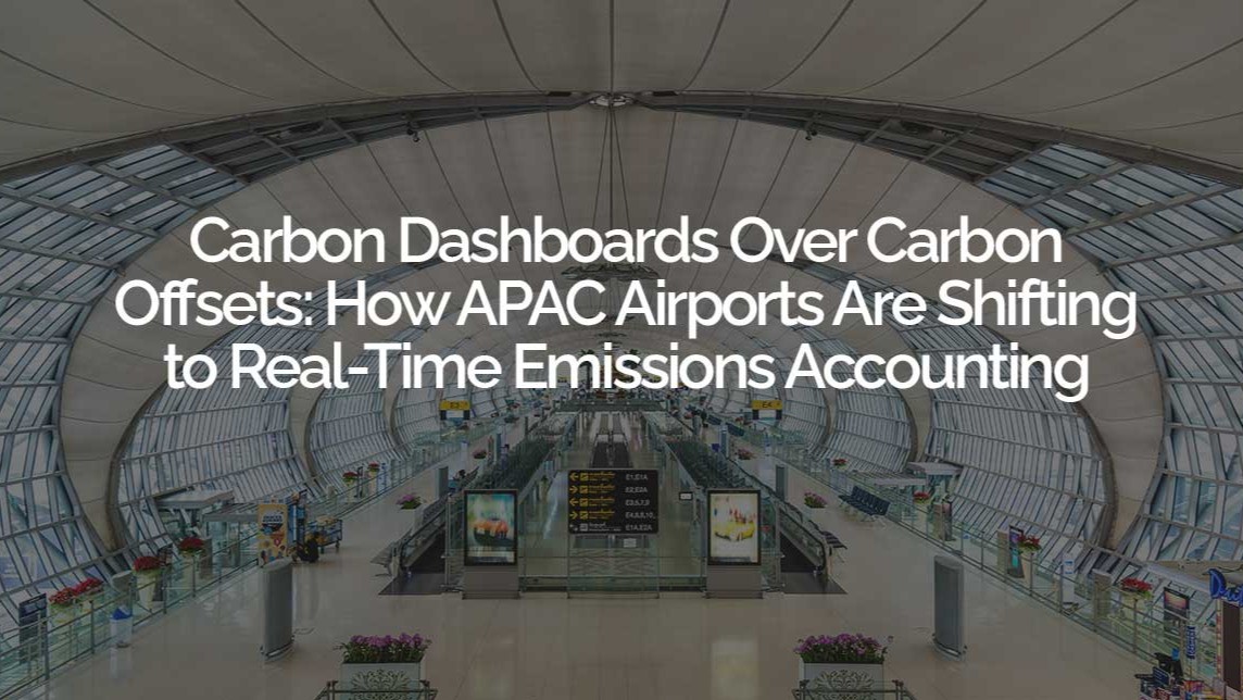 RaymachTech's tweet card. By Mudit Verma🛫 , CEO – RayMach Technologies For years, aviation’s answer to emissions accountability was to offset rather than observe. Now, airports across Asia Pacific are flipping the script—f...