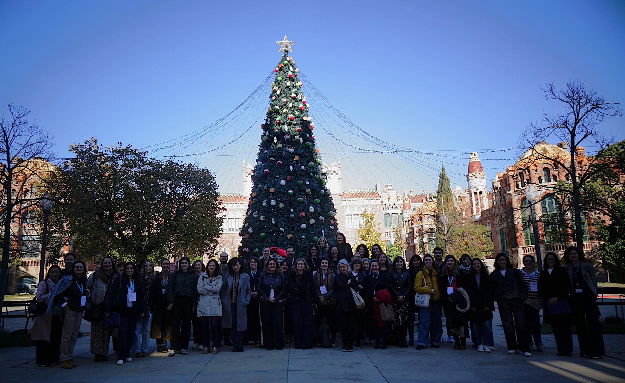 CCFundacions's tweet card. Aquest matí, el Recinte Modernista de Sant Pau ha acollit la primera trobada presencial del Grup de Treball de Dircoms (GTD) de la Coordinadora Catalana de