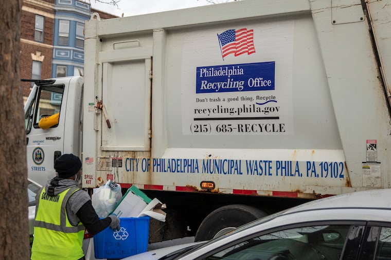 GeacSolutions's tweet card. Philadelphia will stop the practice of incinerating half its recyclables by the end of the month, an official said.