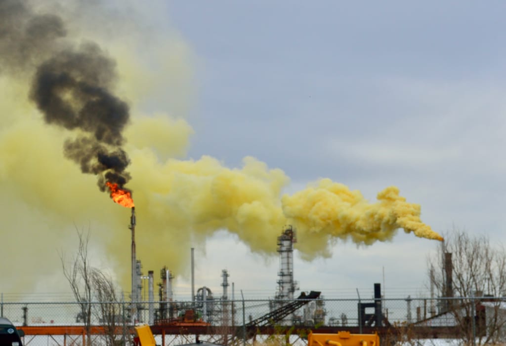 JohnHorning_'s tweet card. Judge's ruling rebukes the Polis administration's delay on updating air pollution permits, protecting clean air and communities.