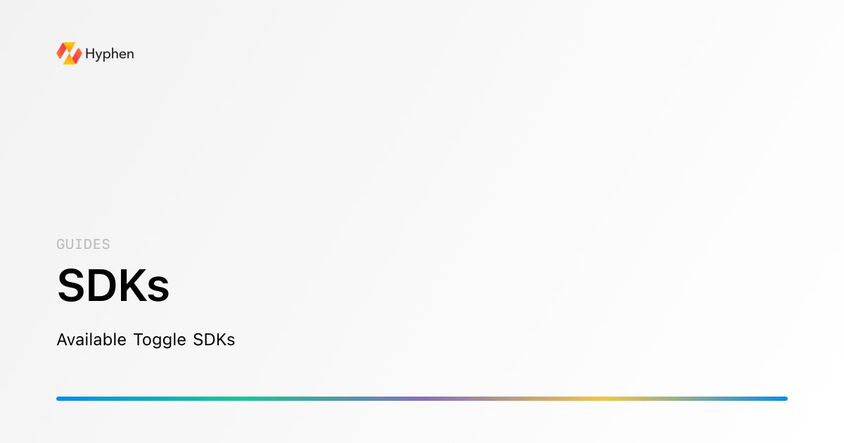 jaredwray's tweet card. Available Toggle SDKs
