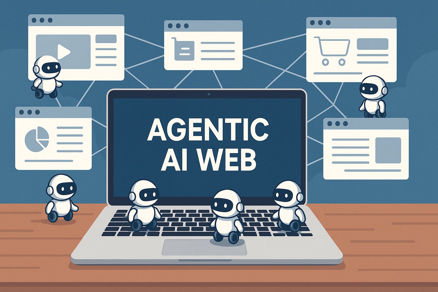 dmscott's tweet card. Instead of the blue links of search, we’re rapidly moving to an AI future where agents interface with your website instead of people.