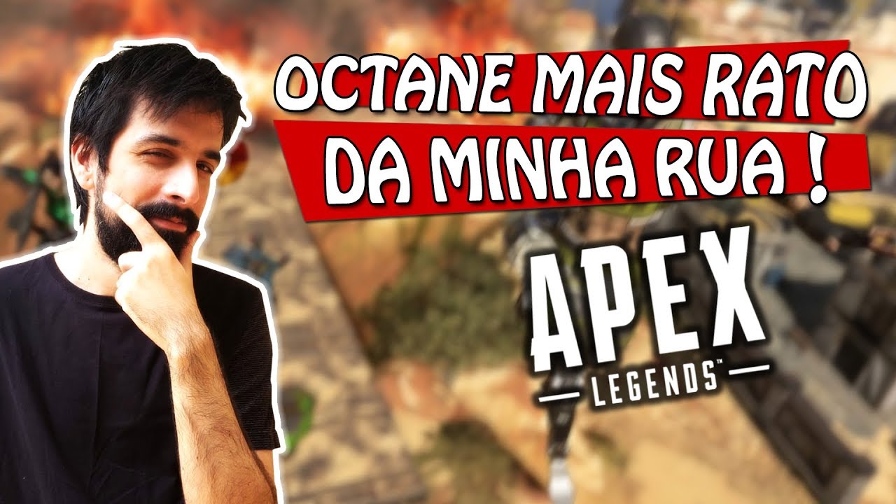 JavaxTv's tweet card. O OCTANE MAIS RATO DA MINHA RUA - APEX LEGENDS MOMENTS