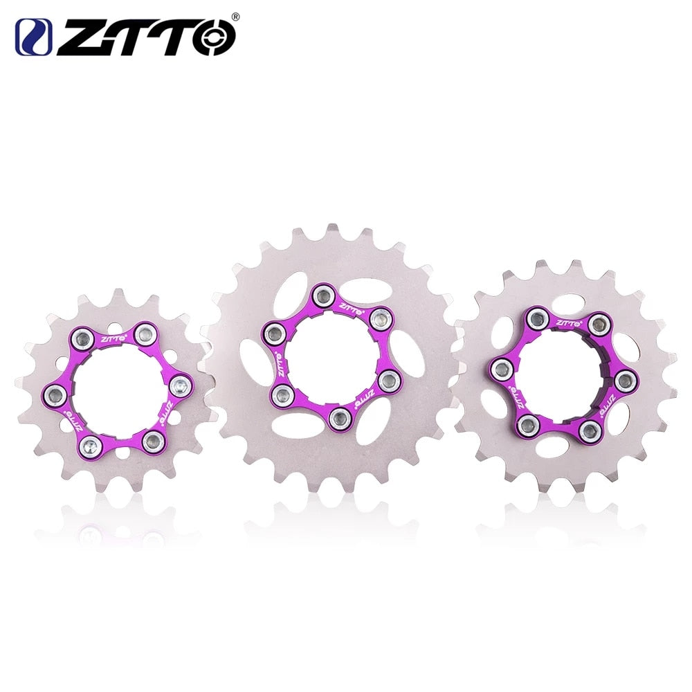 zerosum_'s tweet card. ZTTO Bicycle Single Speed Cassette 16T/17T/18T/19T/20T/21T/22T/23T Fit for 10/11 speed HG hub bodyweight : about 90g(16T) ~ 120g(23T) MTB or Fixed gear ? Turn your MTB become a fixed gear just need...