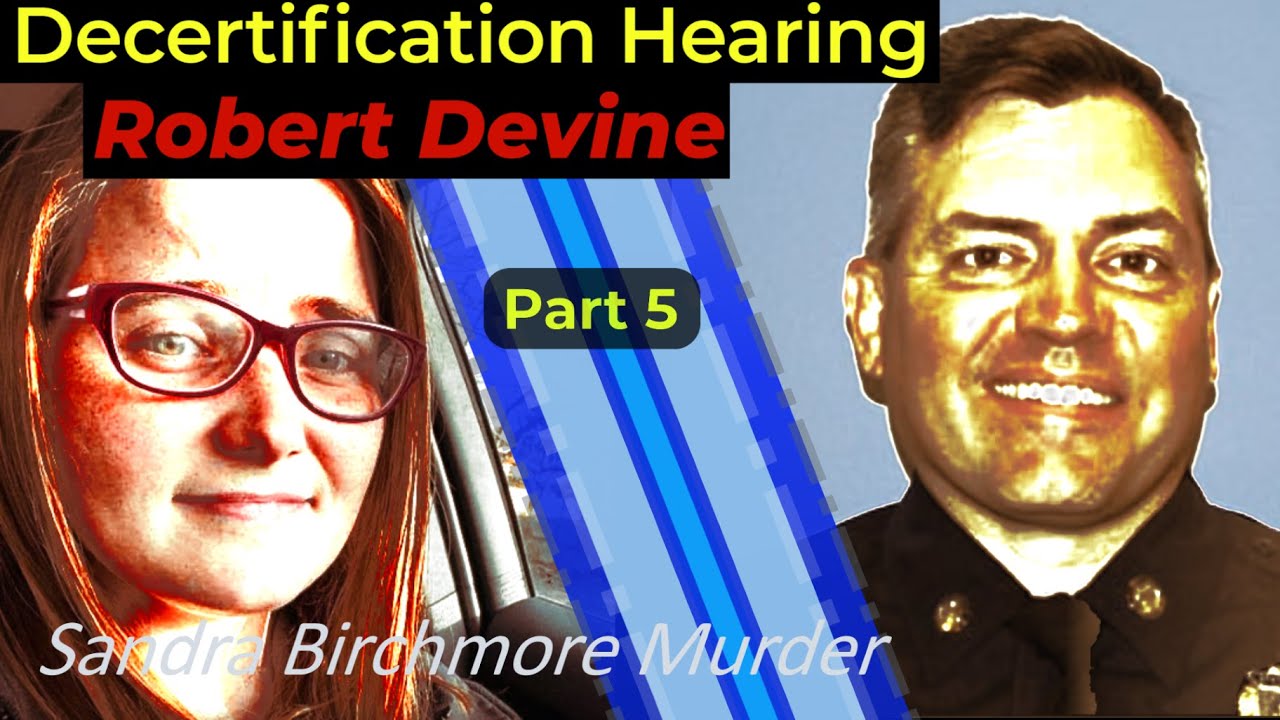 ForensicFuror's tweet card. SANDRA BIRCHMORE - Decertification Hearing of Officer Devine, Part 5...