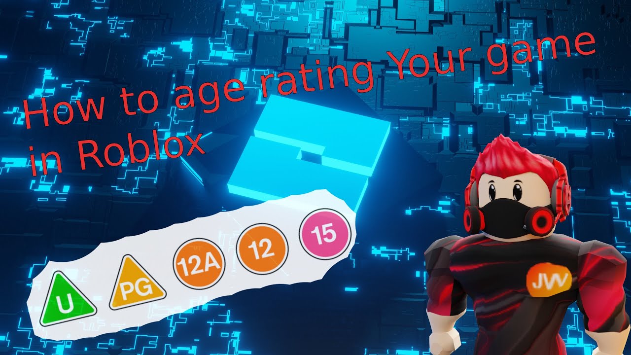 progamerjw's tweet card. How to age rating Your game in Roblox
