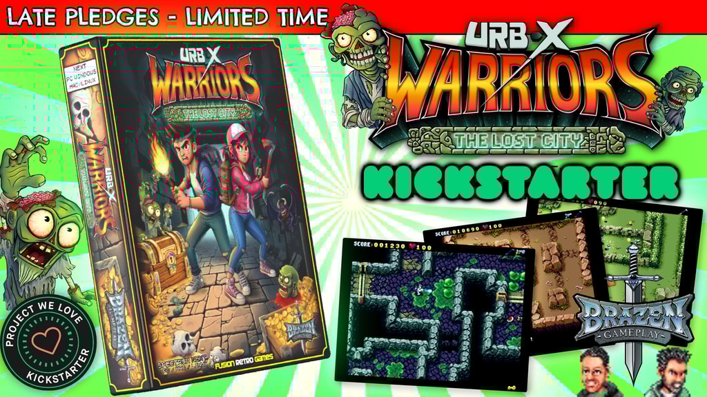 ToddsNerdCave's tweet card. - Late Pledges… Limited Time - A super-fun retro-inspired arcade-adventure by Tony Warriner & Stoo Cambridge