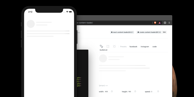 JavaScript10000's tweet card. ⚪ SVG-Powered component to easily create skeleton loadings. - danilowoz/react-content-loader