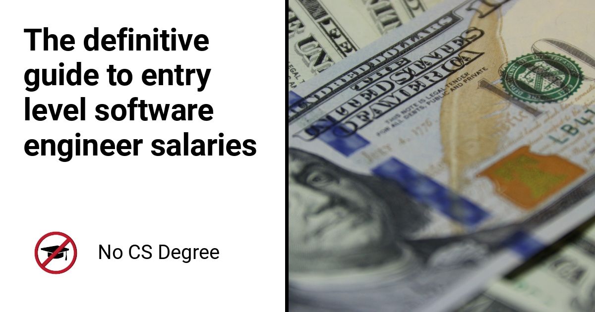petecodes's tweet card. One of the great attractions to learning to code is the high software engineer salary.