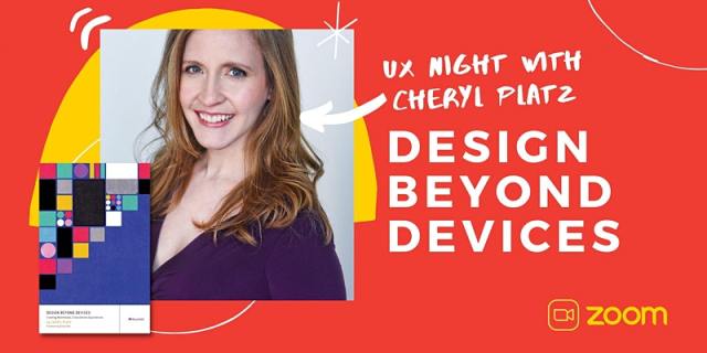 ideaplatz's tweet card. What a great international turnout we had for the UX Salon “UX Night: Design Beyond Devices with Cheryl Platz” event on June 16! Hundreds of folks tuned in live across both Zoom and You…