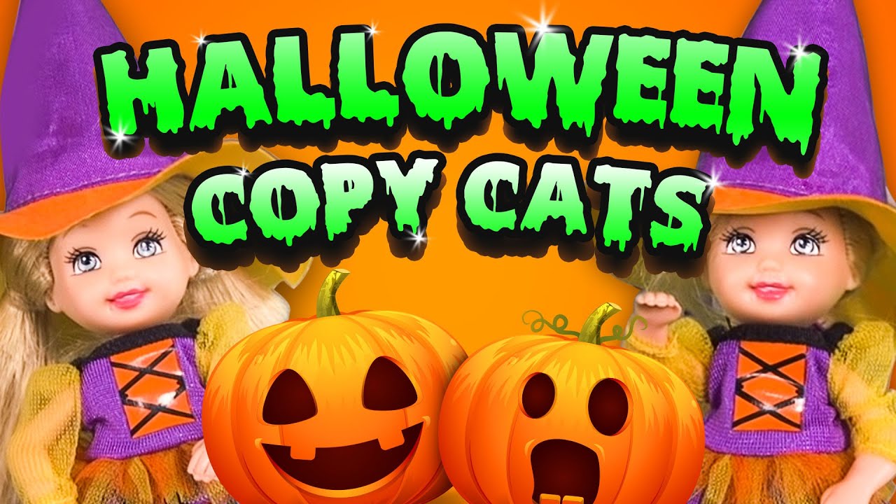 WSZ_Game's tweet card. Barbie - Halloween Copy Cats | Ep.132