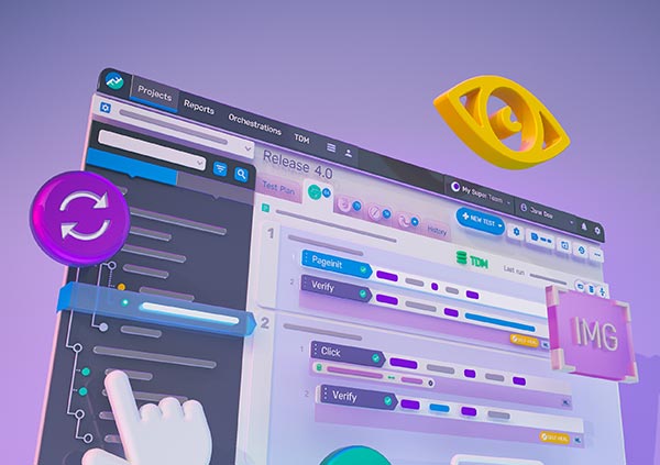 Functionize's tweet card. Test faster. Test with Functionize. Applications change over time. So should your tests.