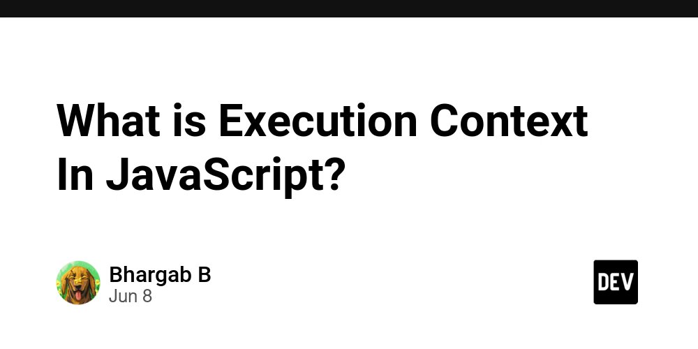 prod42net's tweet card. Understand the Execution Context In JavaScript in an easy way.