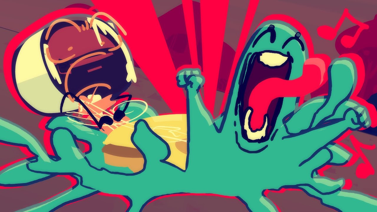 GreenyFunny's tweet card. Animatic Battle 4A: Thank You For The Barbeque