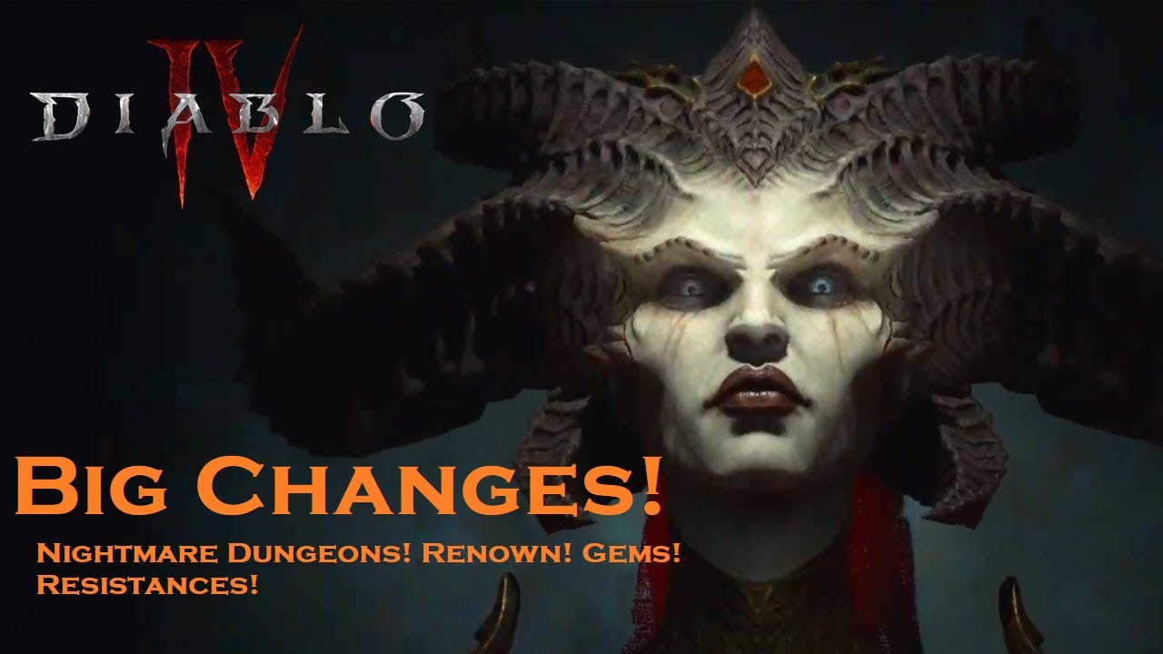 FrontPageRob's tweet card. BIG Changes Coming to Diablo IV! Nightmare Dungeons Are Good Now?
