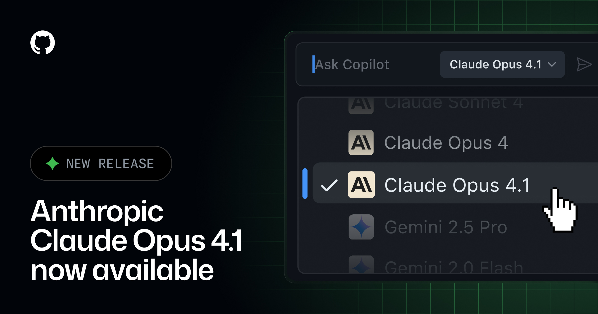 mariorod1's tweet card. Anthropic’s latest model, Claude Opus 4.1, is now available in GitHub Copilot. Claude Opus 4.1 is the successor to Claude Opus 4. As Anthropic’s most capable model, it supports extended…