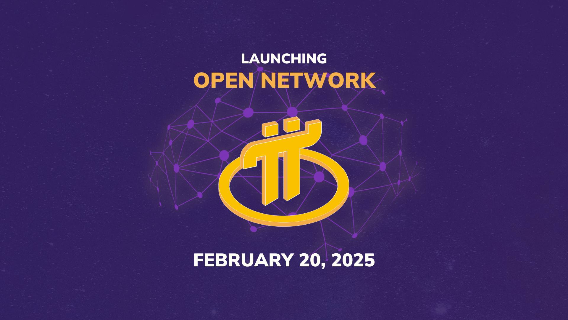 saurabhbhola80's tweet card. Pi’s Open Network Set to Launch February 20, 2025!