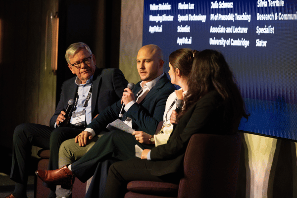 slatornews's tweet card. AppTek.ai leads a panel discussion at SlatorCon London 2025 on prosody and its significance in synthetic speech.