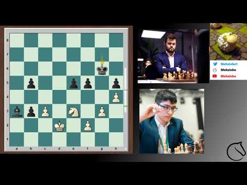 Mehzinho1's tweet card. The game that made Magnus Carslen win Altibox Norway Chess (Firouzja...