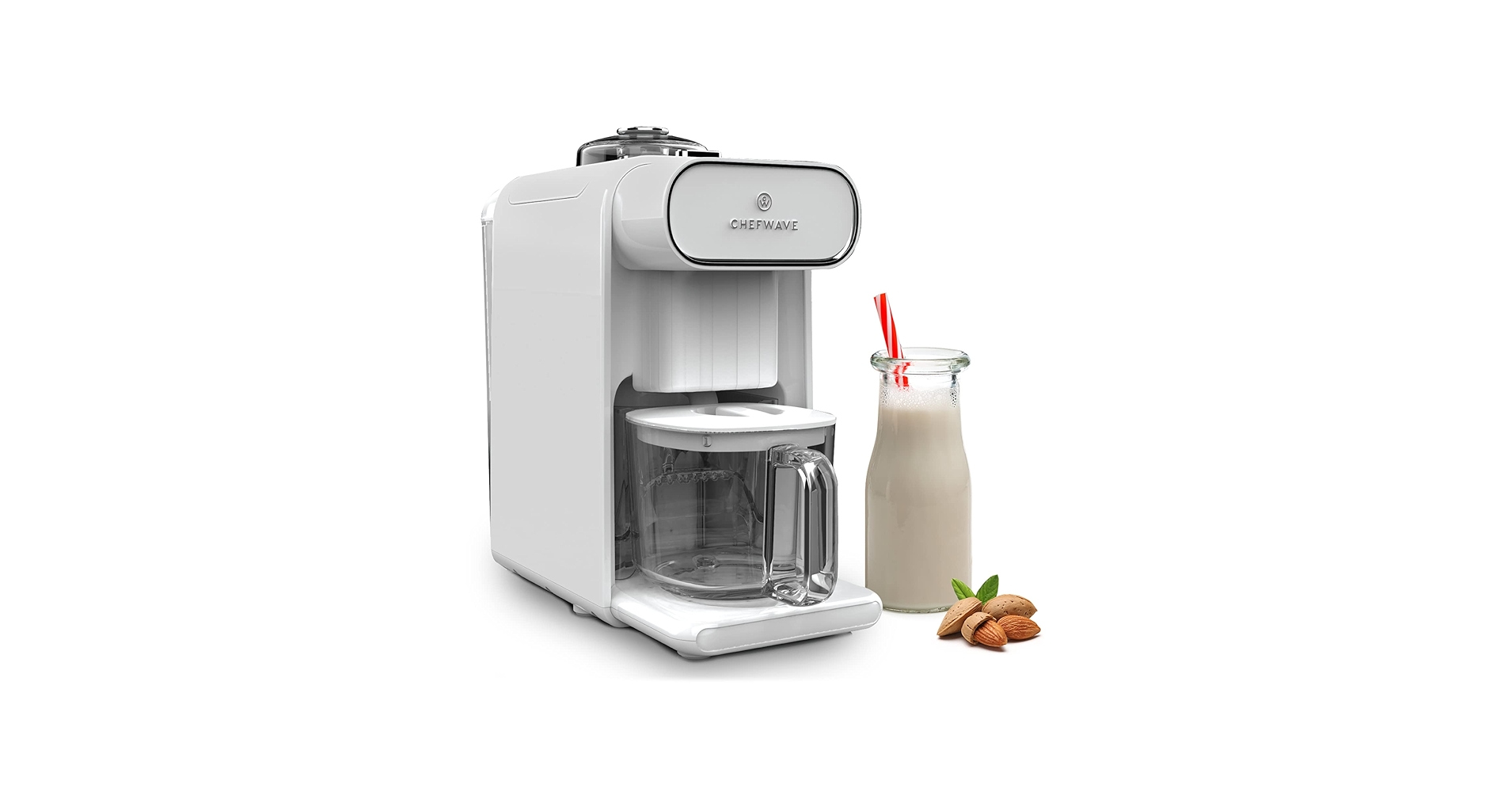 RayMarckello's tweet card. ChefWave Milkmade Non-Dairy Milk Maker – 6-in-1 Plant-Based Milk Machine for Almond, Oat, Soy,...