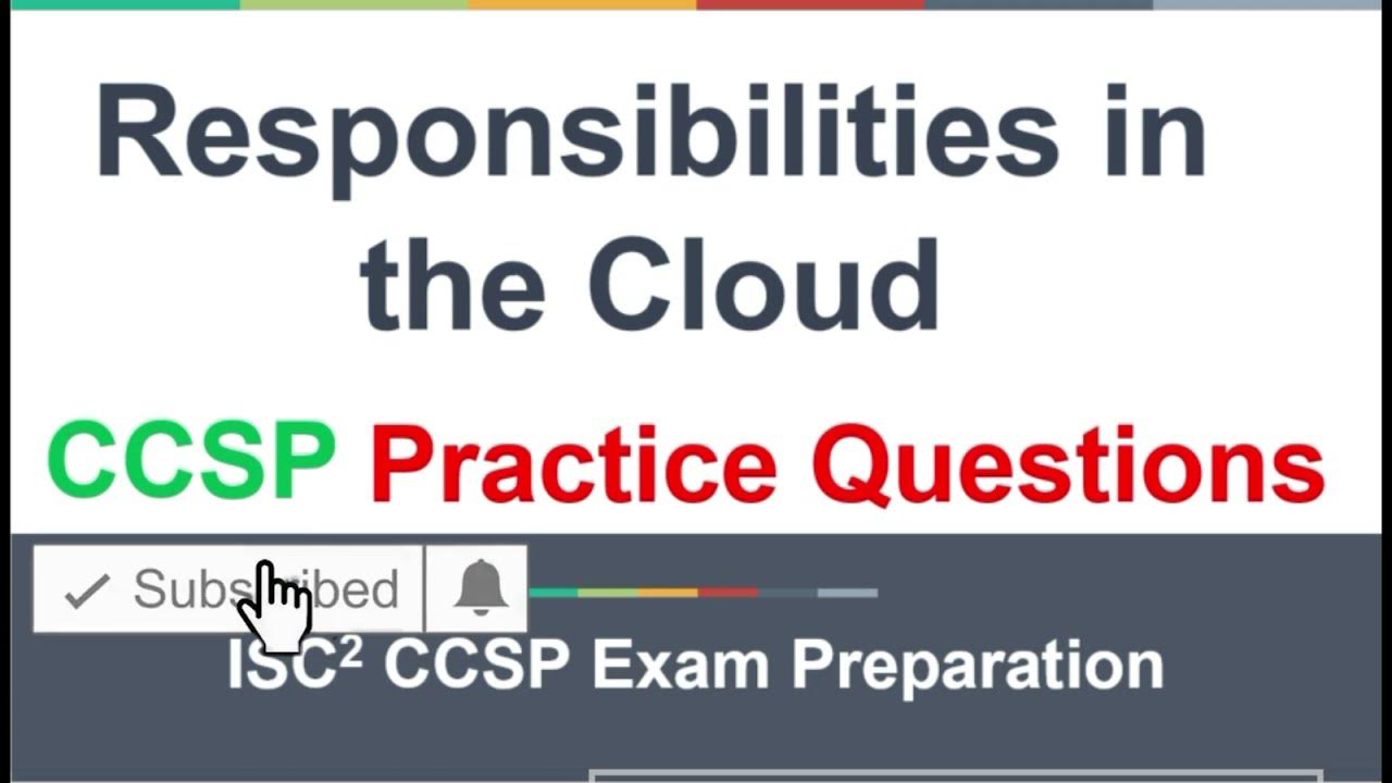 kd_cybertalks's tweet card. ISC2 CCSP Exam Practice Questions | Provider and Customer Security...