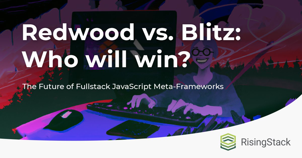javascripting's tweet card. RedwoodJS & BlitzJS are meta-frameworks that provide tooling for creating SPAs, server-side rendered pages & statically generated content, providing a CLI to generate e2e scaffolds.