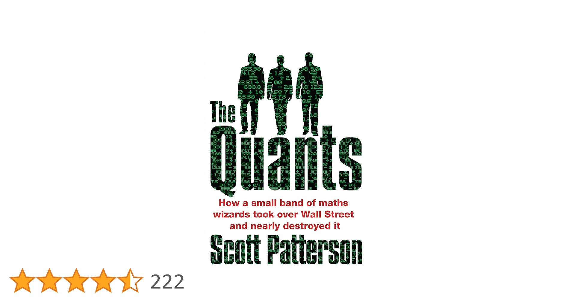 musing_m's tweet card. The Quants: The maths geniuses who brought down Wall Street