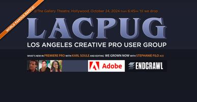 stephaniefilo's tweet card. Karl Soule will show us What's New In Premiere Pro and editor Stephanie Filo will show and tell on the Indie film, WE GROWN NOW.