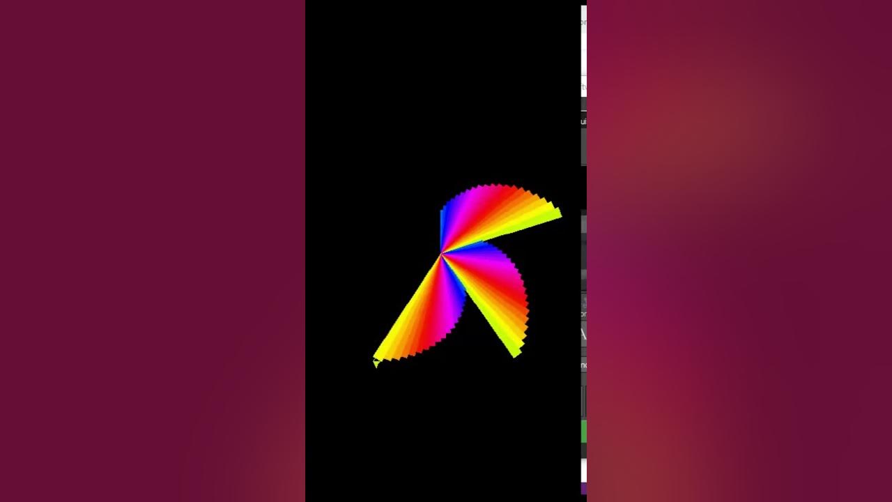 Jubilee671's tweet card. Shorts 102724 Bloom 3 #simplepythongraphics #simplegeometricart