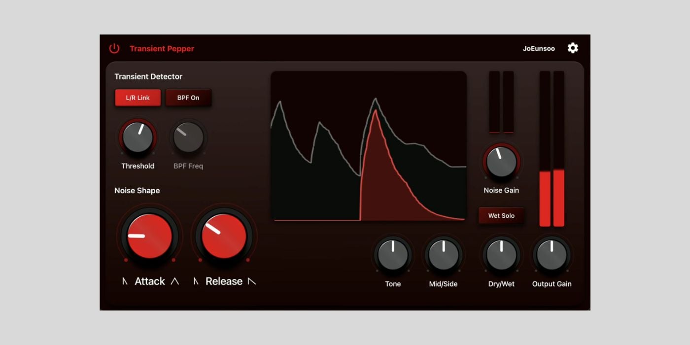 bpblog's tweet card. JoEunsoo has released Transient Pepper, a currently free plugin (normally $14) for macOS and Windows that uses transient detection to layer rhythmic noise onto your audio. Transient Pepper is...