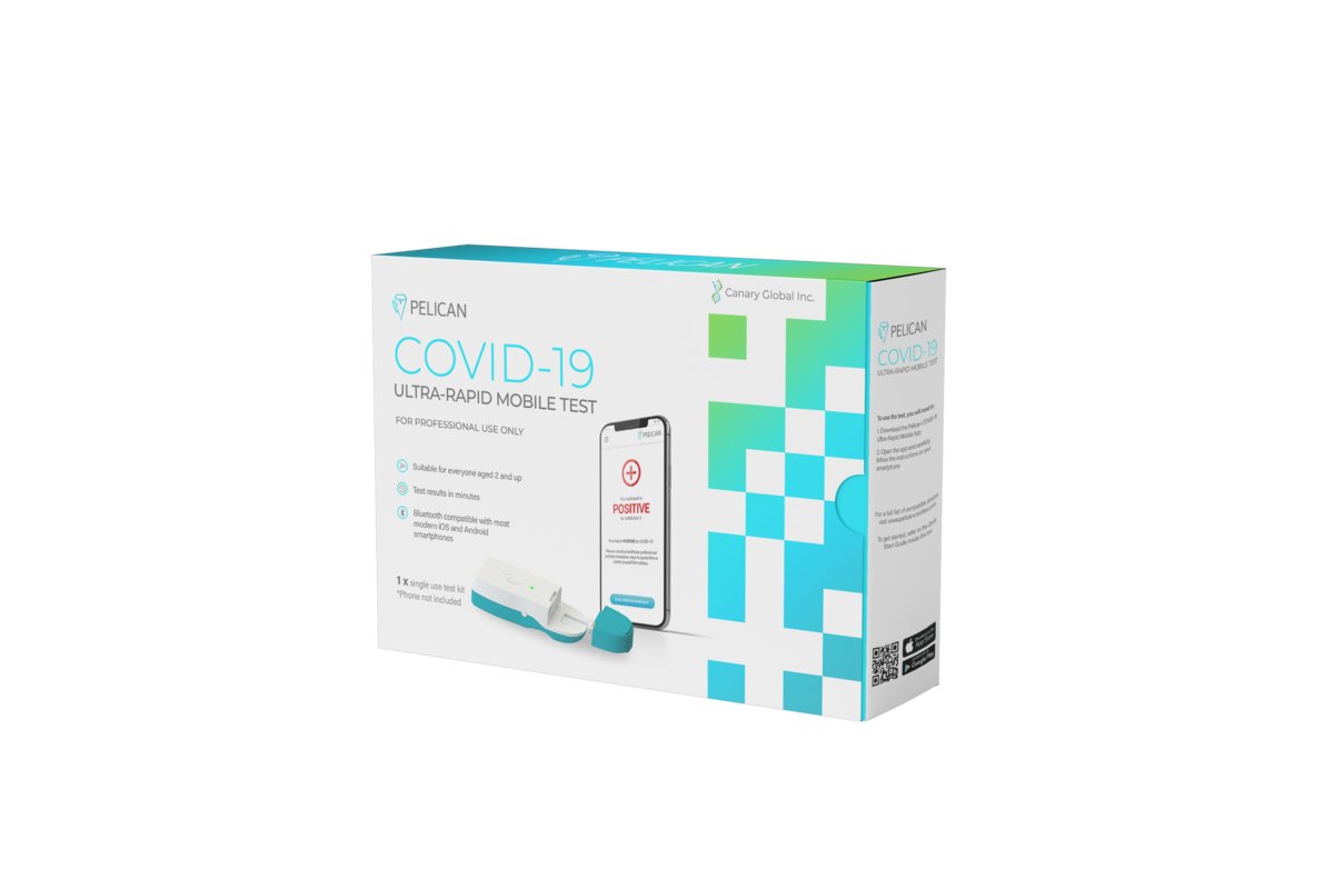 CanaryTech's tweet card. British Airways is the first airline in the world to conduct a trial of an ultra-rapid Covid-19 antigen test that displays results within 25 seconds Highly intelligent saliva test can detect sympto...