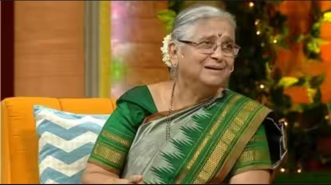 MasalaBai's tweet card. Sudha Murty says whenever she travels out of the country, she carries ready-to-eat food from India and even a cooking bag with a pressure cooker.