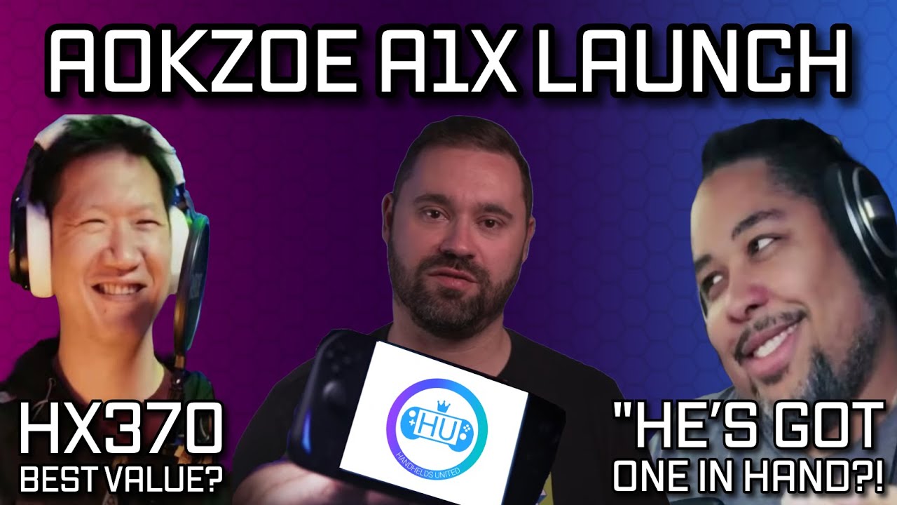 gzgamersgen's tweet card. Aokzoe just changed the game Cheapest hx370 handheld!