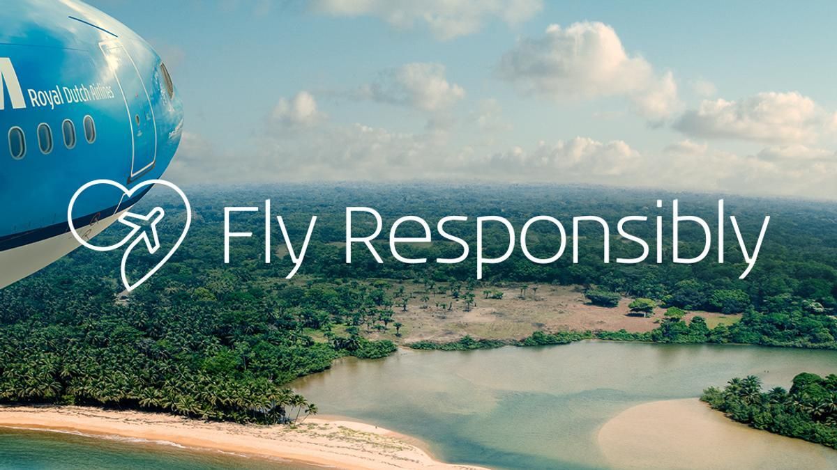 ComDemocratie's tweet card. La compagnie aérienne néerlandaise KLM vient d'être condamnée par la justice des Pays Bas pour pratiques commerciales trompeuses suite à la plainte d'associations contre sa campagne " Fly responsib...