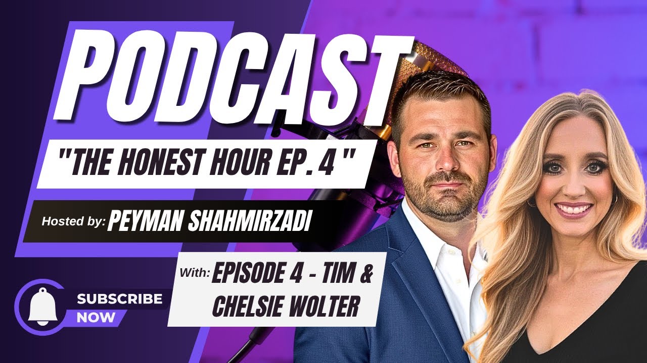 SafetyVue's tweet card. The Honest Hour Podcast: Episode 4 with Tim & Chelsie Wolter, founder...